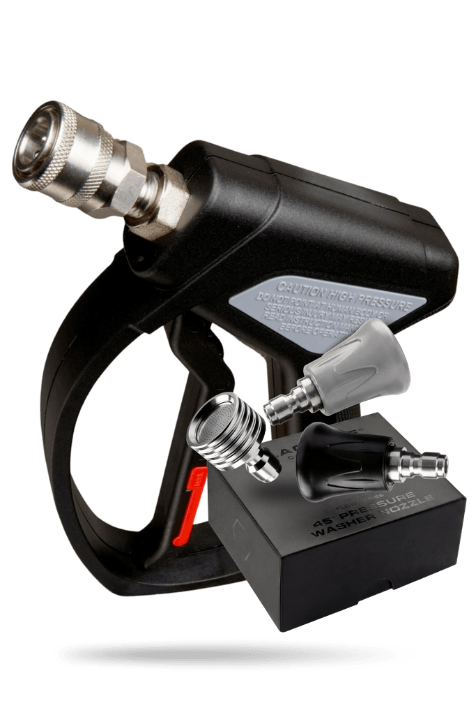 Snub-Nose Pressure Washer Gun for Automotive Cleaning - by Blackline Car Care by Blackline Car Care