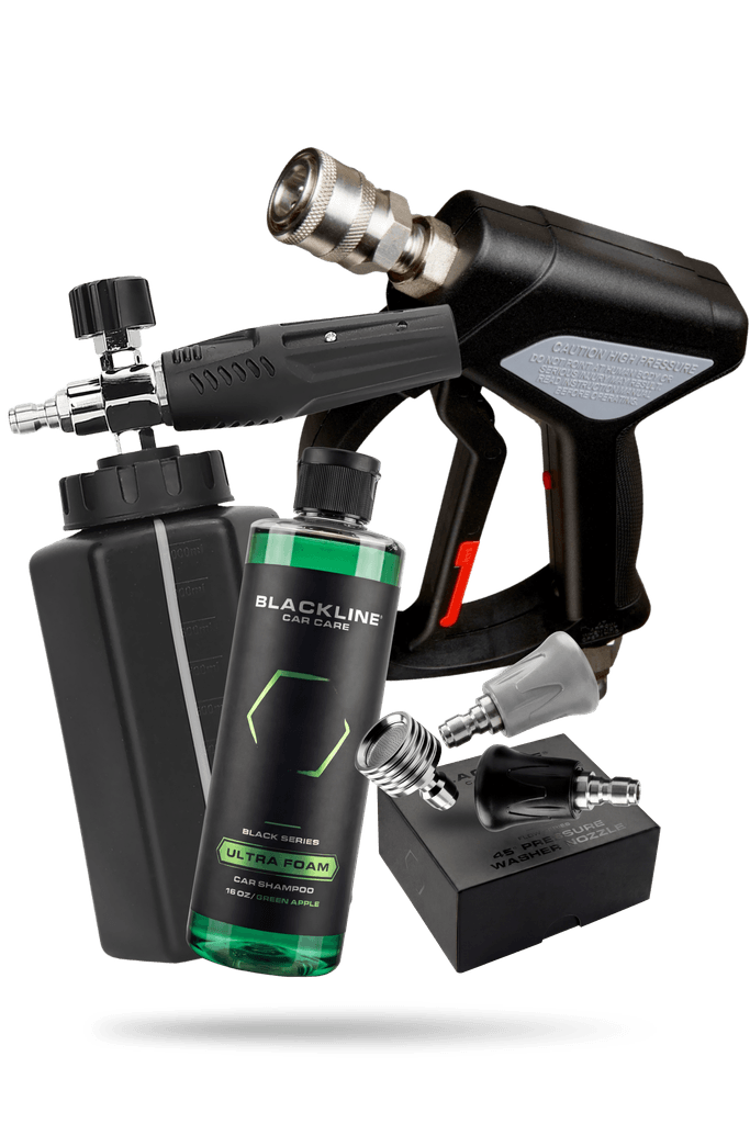 Snub-Nose Pressure Washer Gun for Automotive Cleaning - by Blackline Car Care by Blackline Car Care