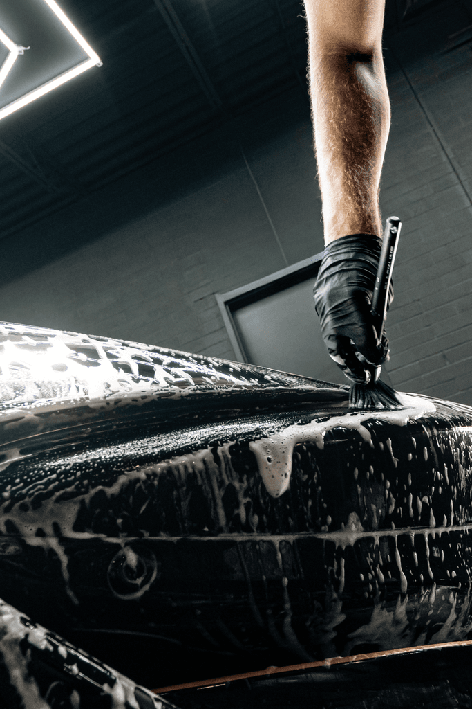 Ultra-Soft Feather Tip Detail Brush Set - by Blackline Car Care by Blackline Car Care