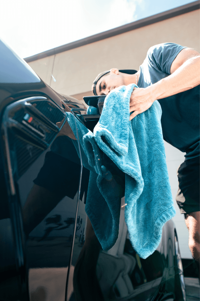 Twisted-Loop Microfiber Drying Towel 1300 GSM 2x3 ft - by Blackline Car Care by Blackline Car Care