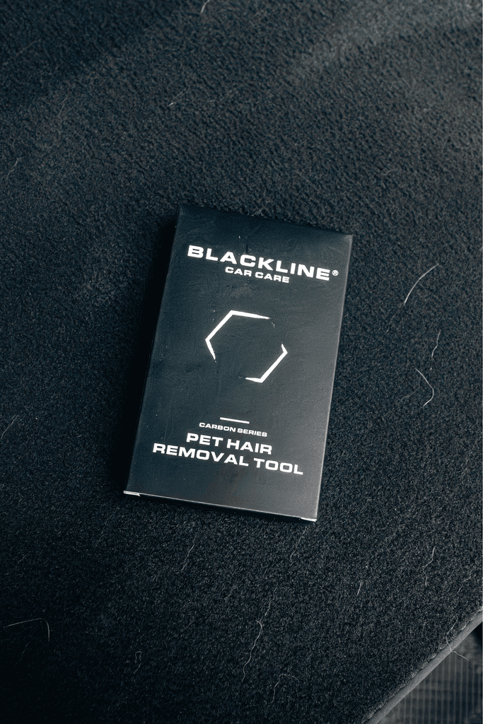 Pet Hair Brush, Rubber Bristles for Interiors - by Blackline Car Care by Blackline Car Care