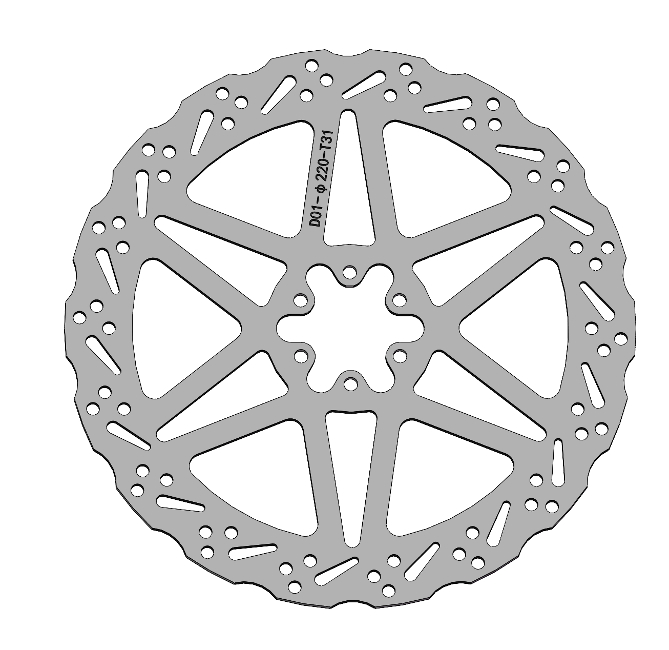 Super73 Ultra Bee Brake Kit – 220mm rotor, rear upgrade