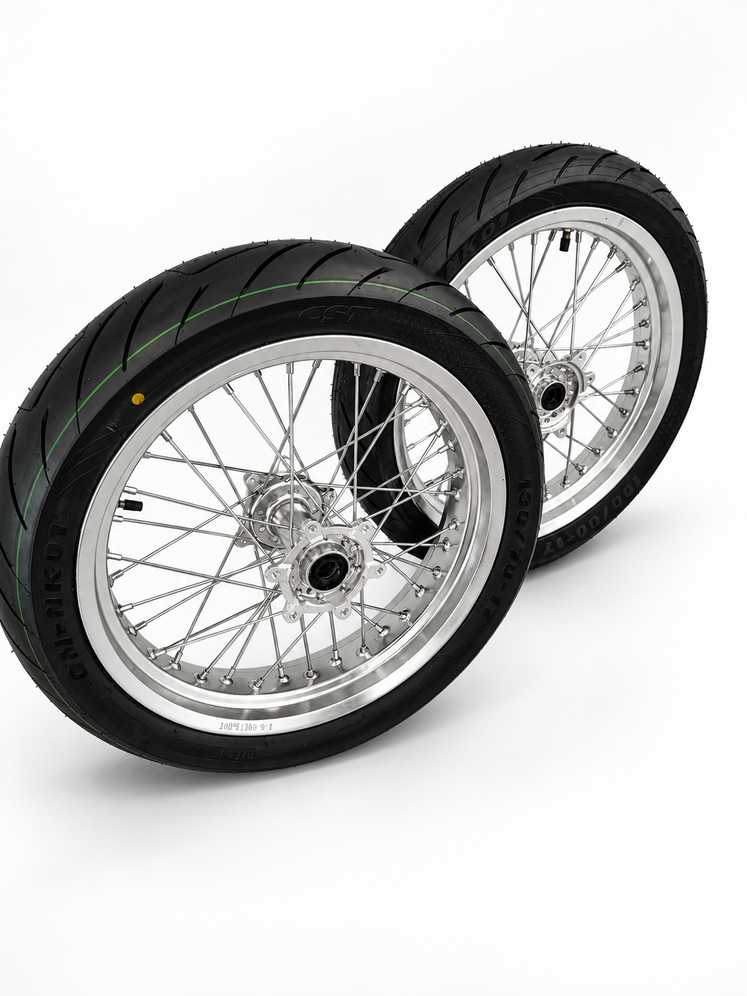 Kit Supermotard 17 pouces pour Chrome Ultra Bee - Jeu de roues complet
