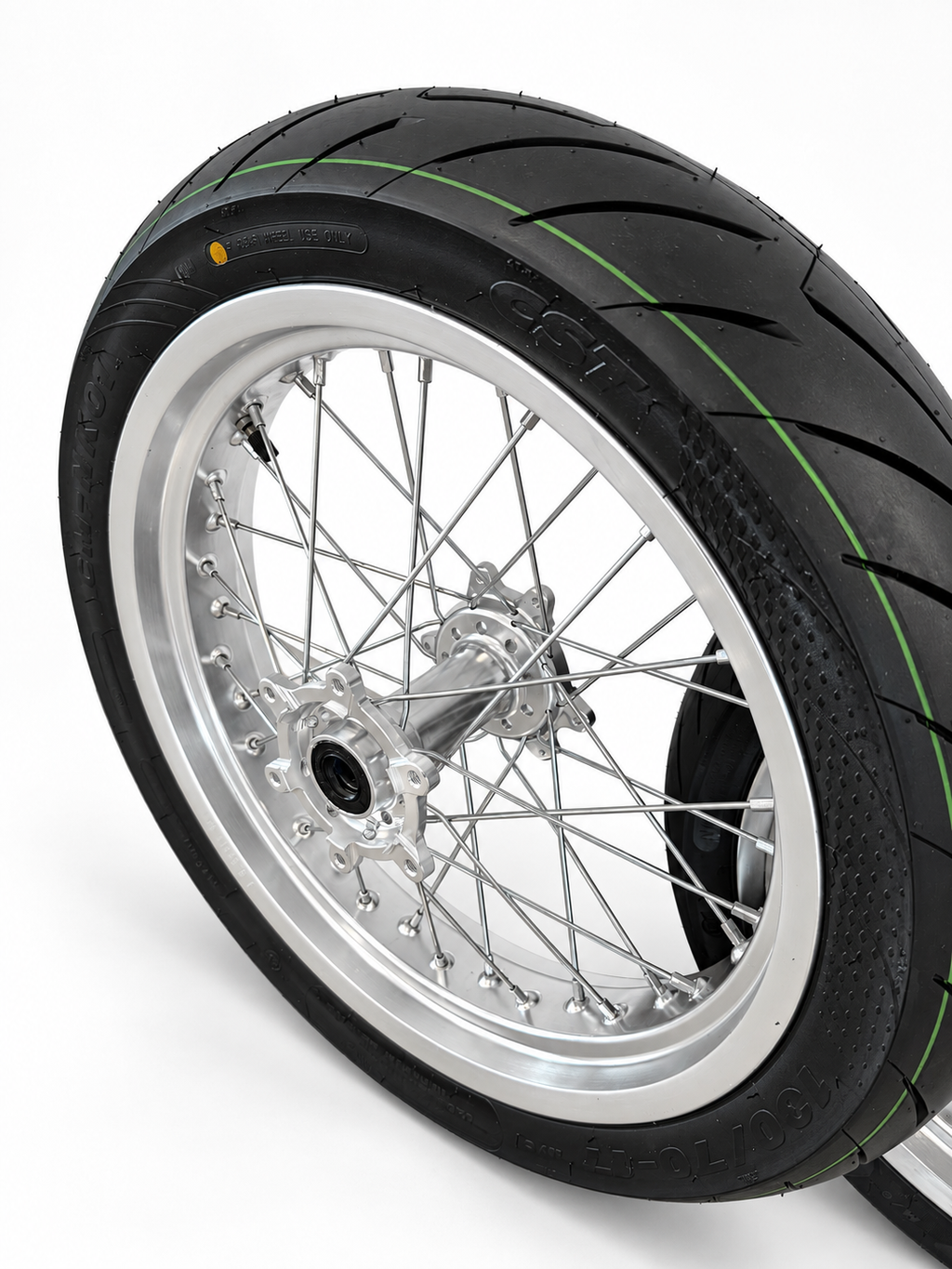 Kit Supermotard 17 pouces pour Chrome Ultra Bee - Jeu de roues complet