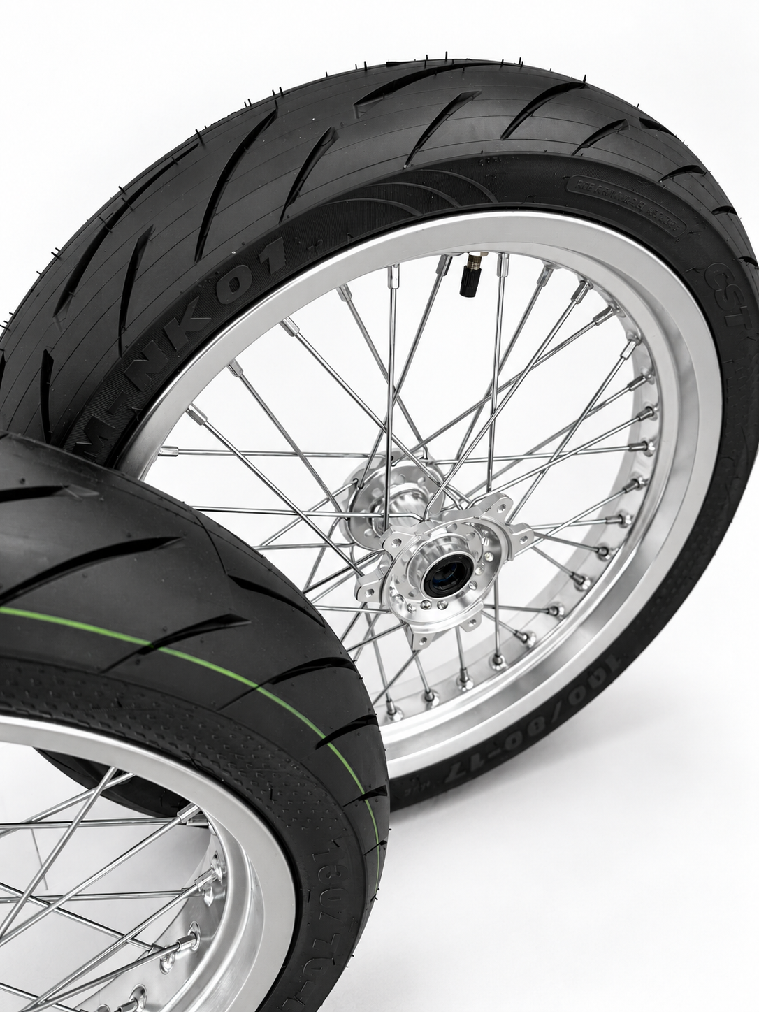 Kit Supermotard 17 pouces pour Chrome Ultra Bee - Jeu de roues complet