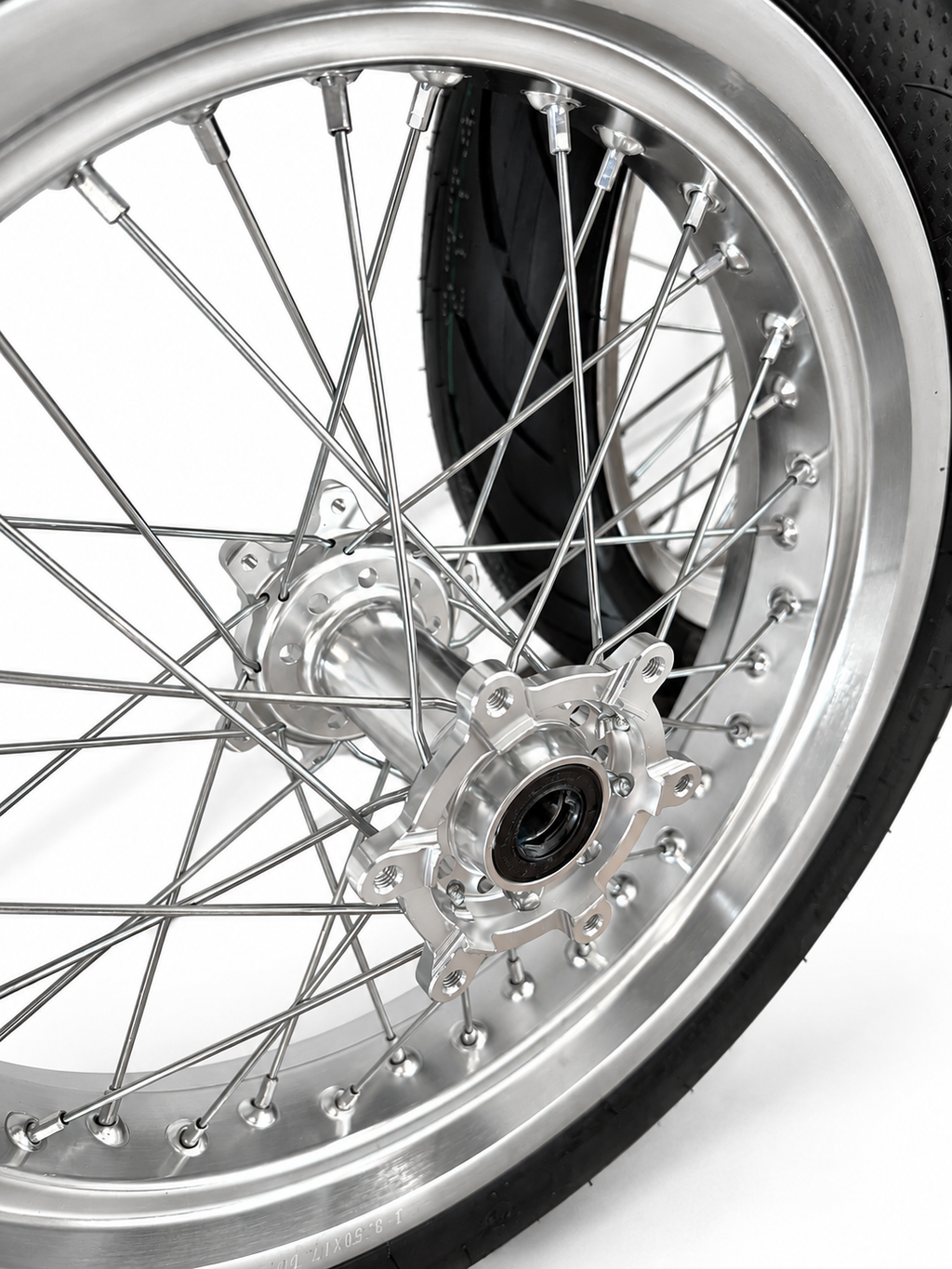Kit Supermotard 17 pouces pour Chrome Ultra Bee - Jeu de roues complet
