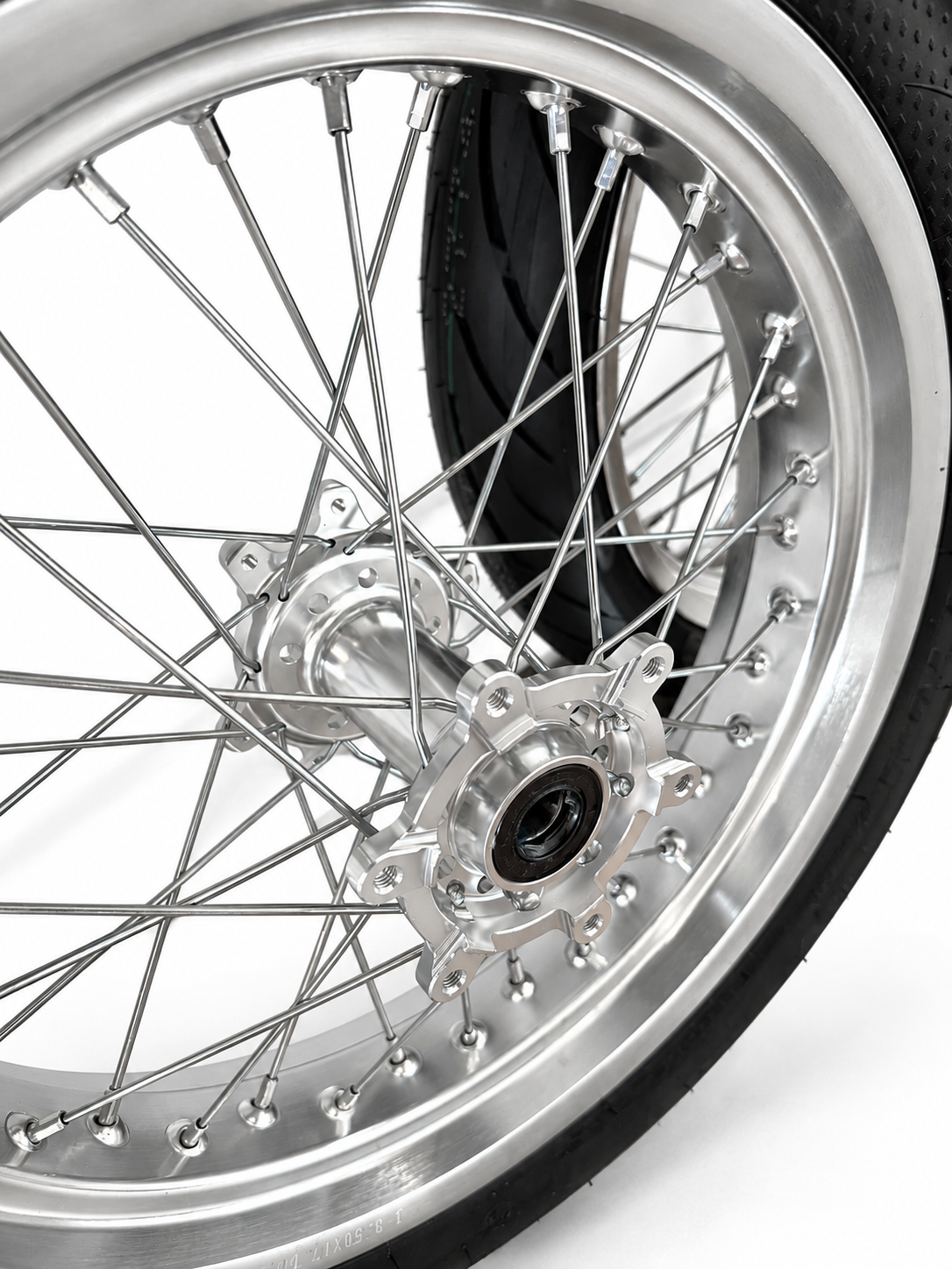 Kit Supermotard 17 pouces pour Chrome Ultra Bee - Jeu de roues complet