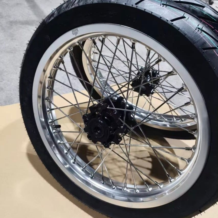 17-Inch eMoto SuperMoto Wheelset - 79Bike, Sur-Ron & E Ride Pro by 79mods