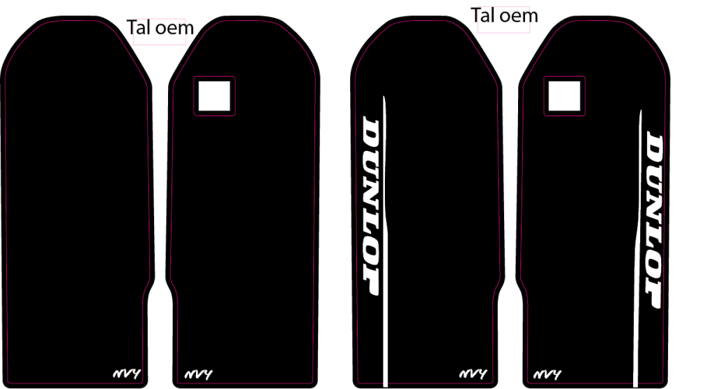 Fork Guard Decals – Fastace, DNM, KKE, ERide, Talaria, Ultrabee - Spectral Designs