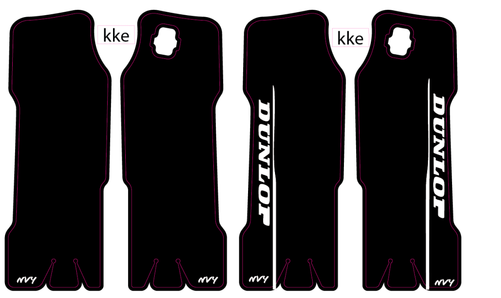 Fork Guard Decals – Fastace, DNM, KKE, ERide, Talaria, Ultrabee - Spectral Designs