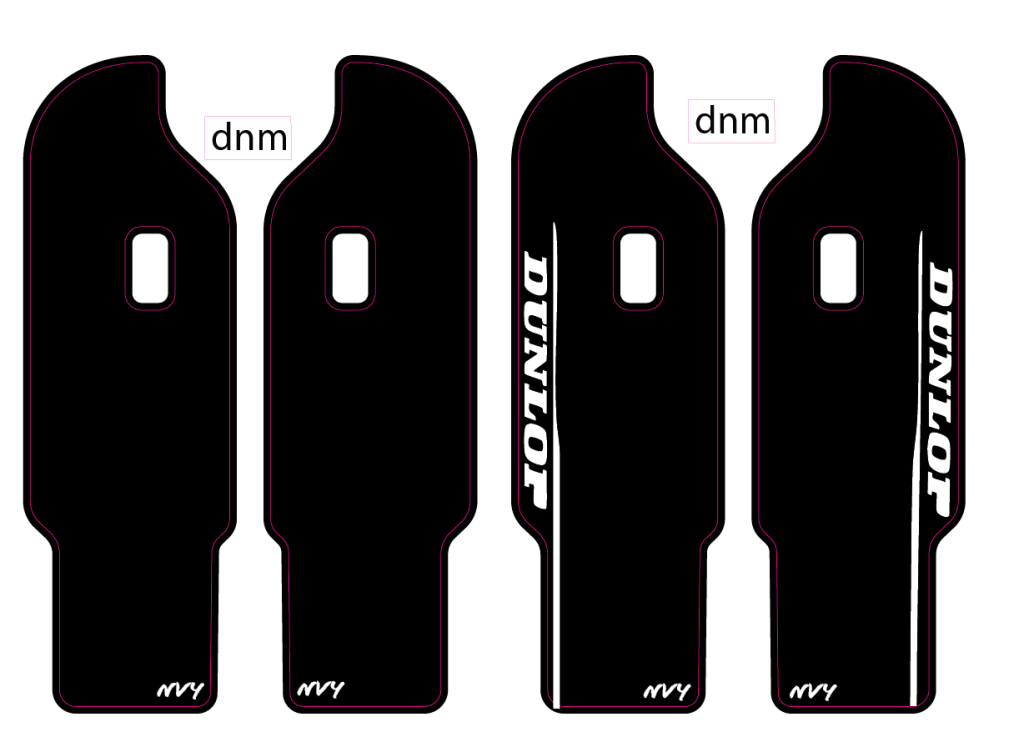 Fork Guard Decals – Fastace, DNM, KKE, ERide, Talaria, Ultrabee - Spectral Designs