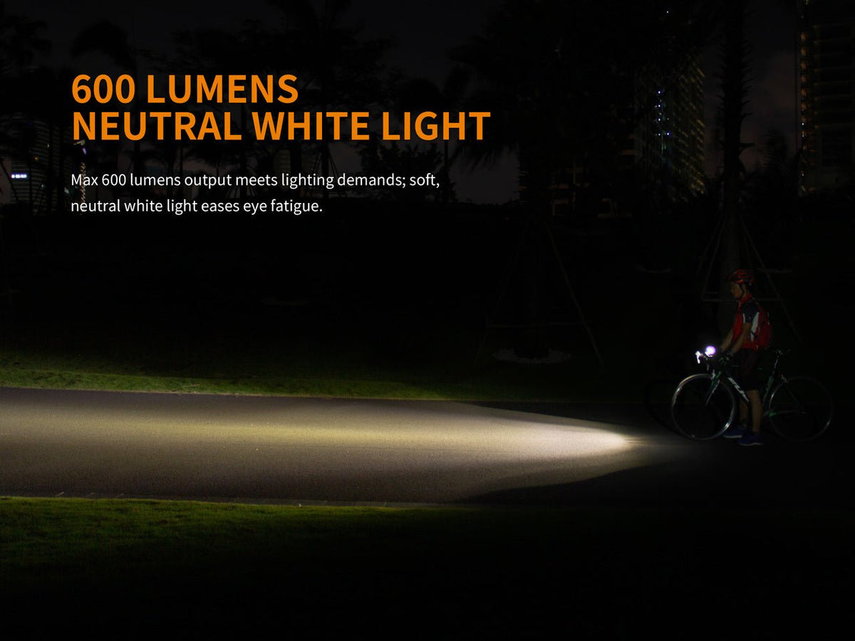 Fenix BC25R LED Bike Light – 600 lumens, IP66 rated