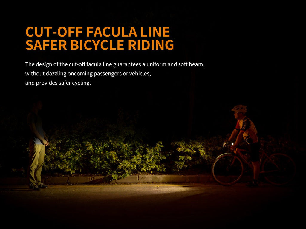 Lampe de vélo à LED Fenix BC25R – 600 lumens, indice de protection IP66