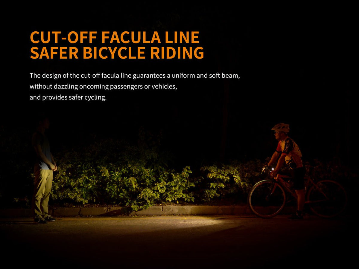 Lampe de vélo à LED Fenix BC25R – 600 lumens, indice de protection IP66