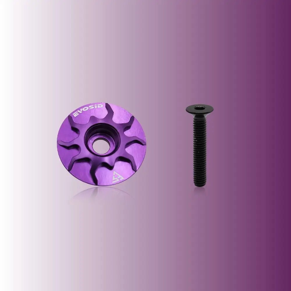 Headset Top Cap – CNC aluminum, fits 28.6mm steerer tubes - Spectral Designs