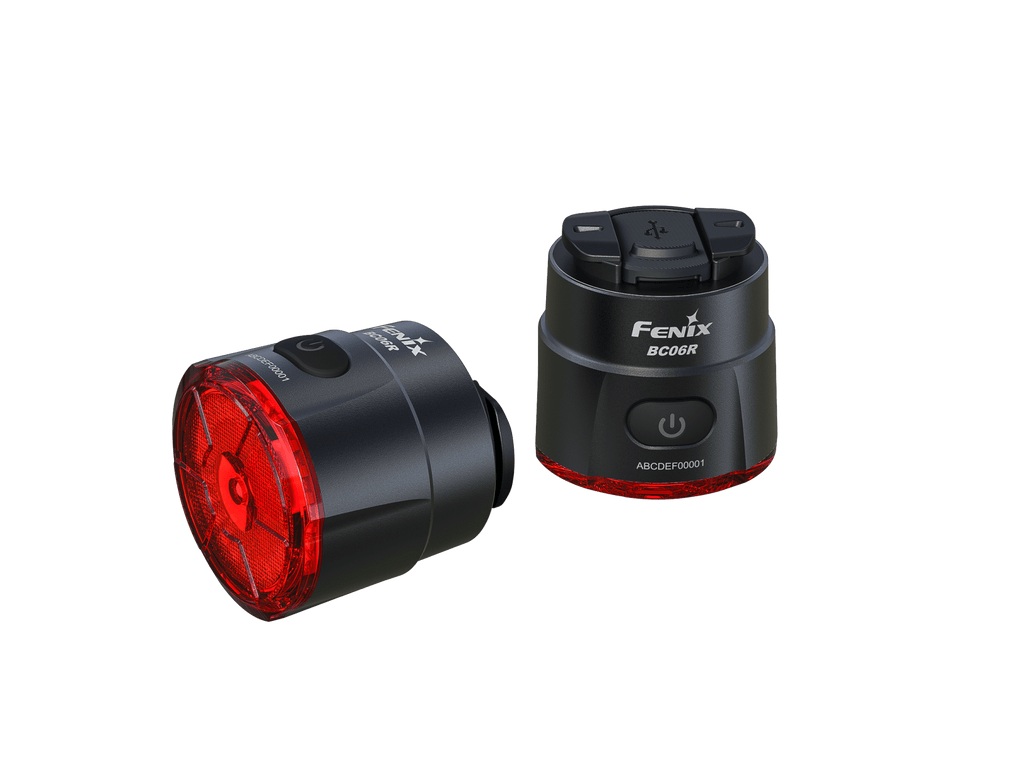 Feu arrière intelligent avec freinage Fenix BC06R – visibilité à 270°, IP66