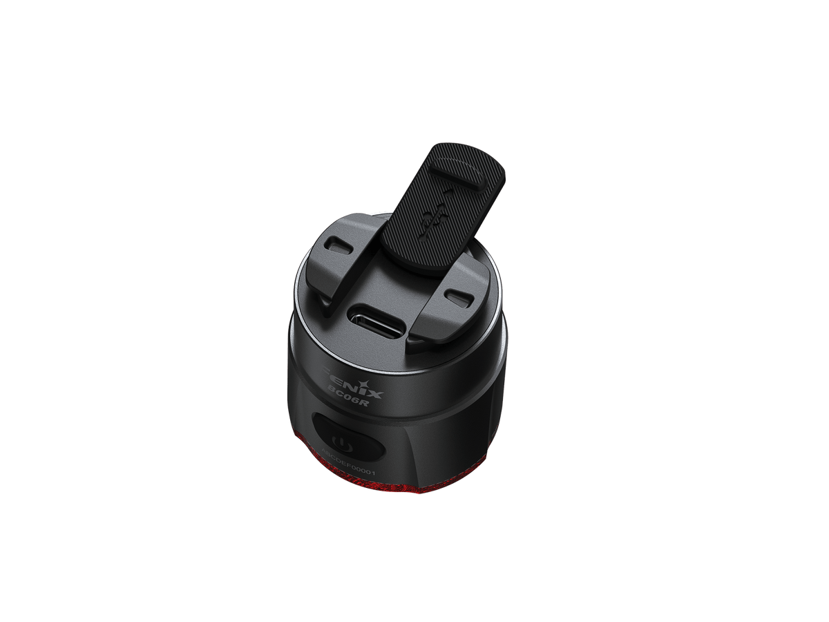 Feu arrière intelligent avec freinage Fenix BC06R – visibilité à 270°, IP66