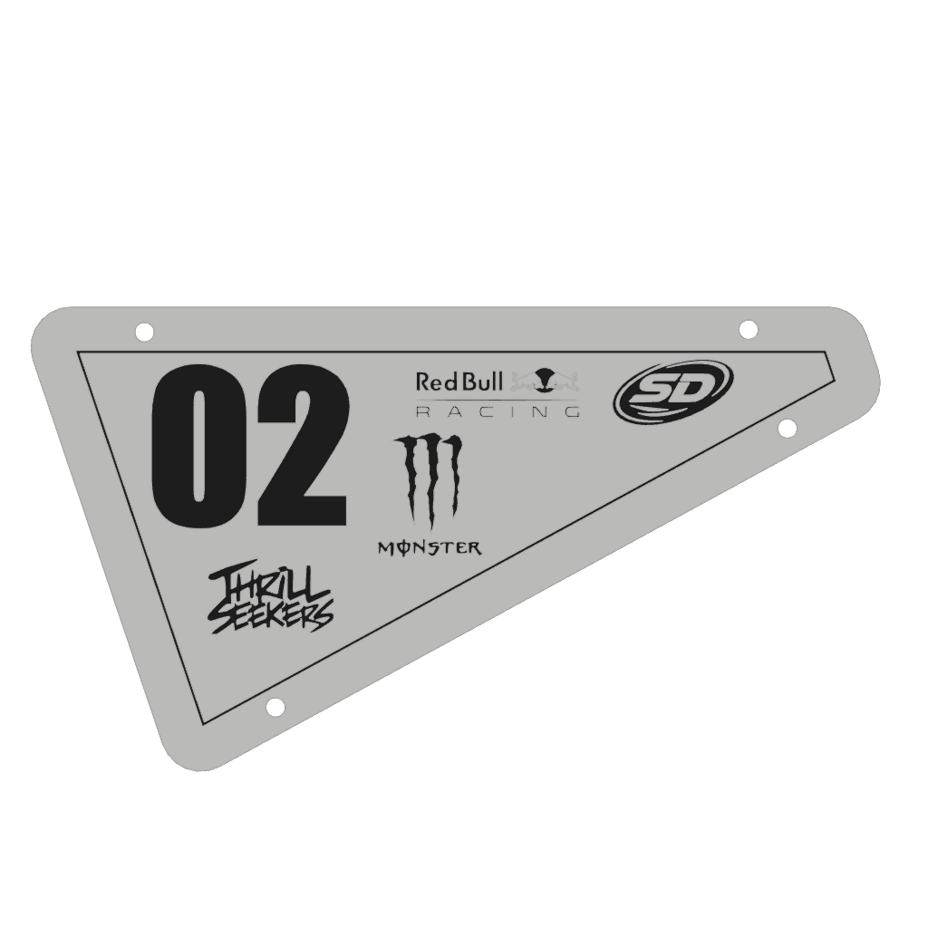 Revv1 DRT Side Panel Kit – premade 3D-printed PETG by Spectral Designs