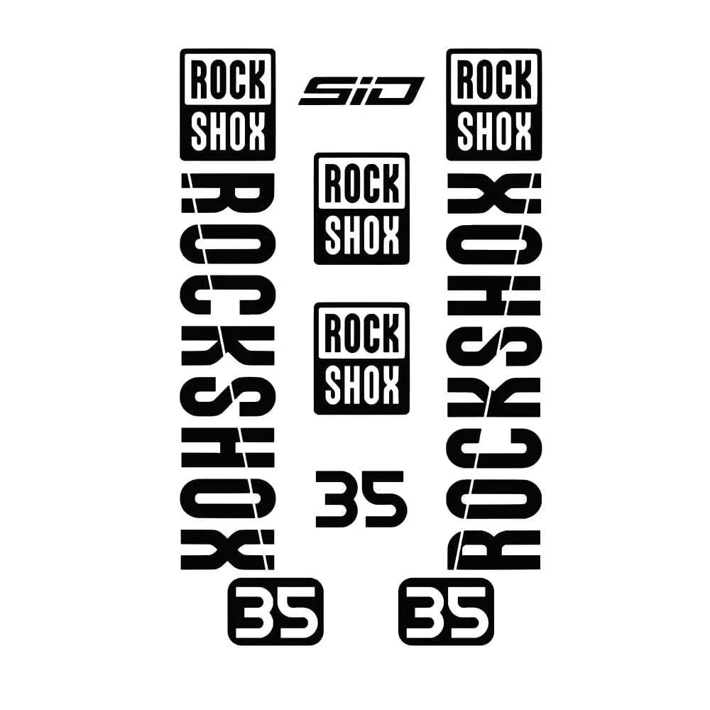 RockShox SID Fork Decal Set – vinyl, SID-specific sizing by Spectral Designs
