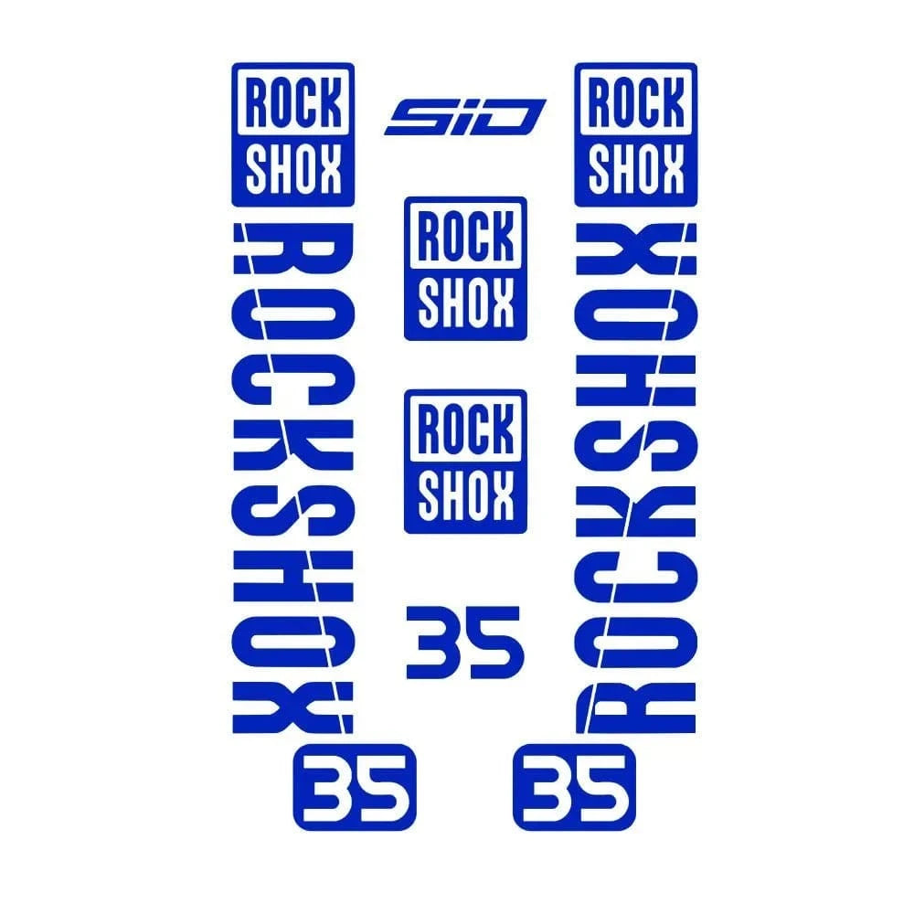 RockShox SID Fork Decal Set – vinyl, SID-specific sizing by Spectral Designs