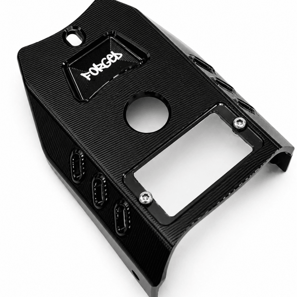 Talaria XXX Ignition Cover – metal with clear glass panel - Spectral Designs