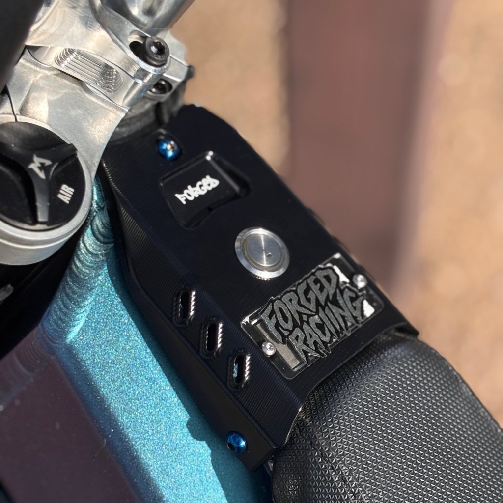 Talaria XXX Ignition Cover – metal with clear glass panel - Spectral Designs