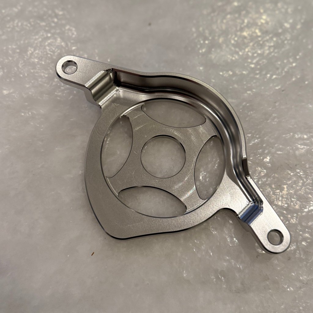 Talaria XXX Motor Cover – metal replacement, direct bolt-on - Spectral Designs