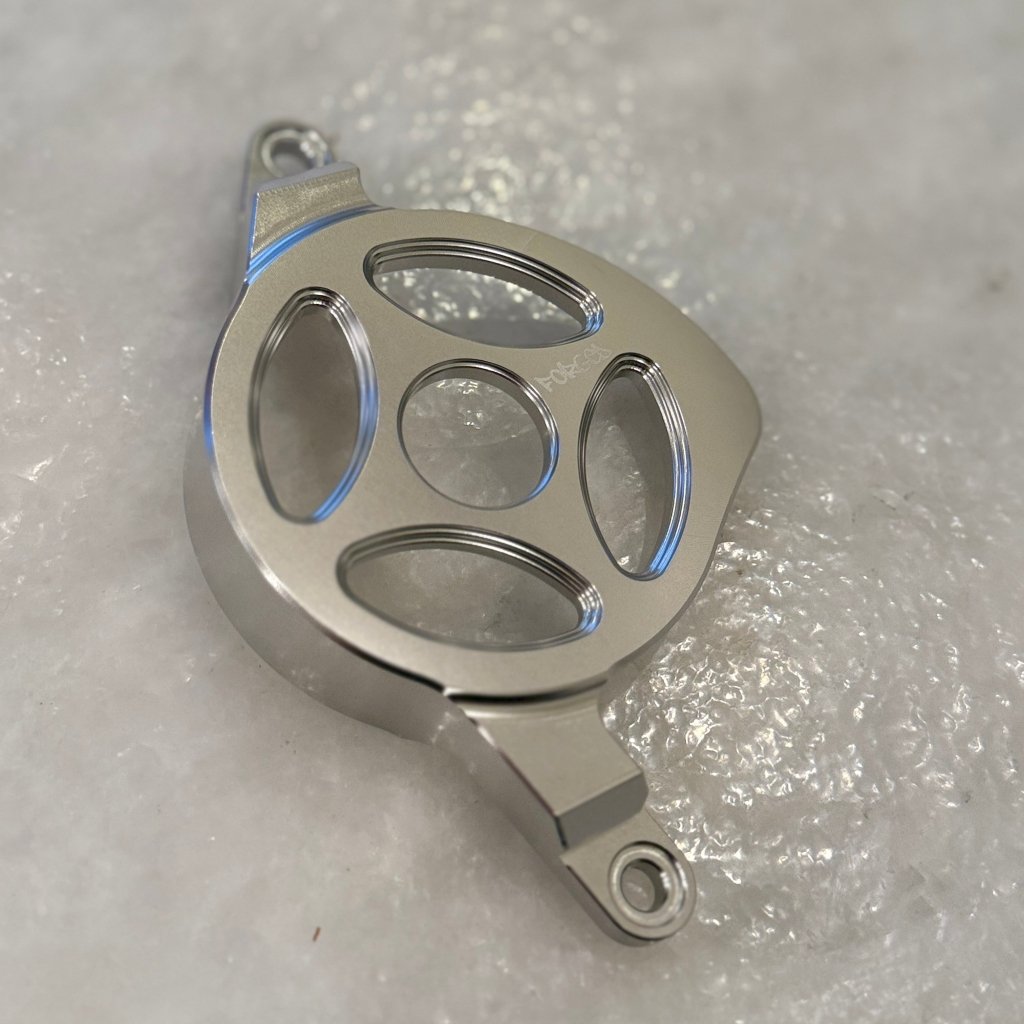 Talaria XXX Motor Cover – metal replacement, direct bolt-on - Spectral Designs