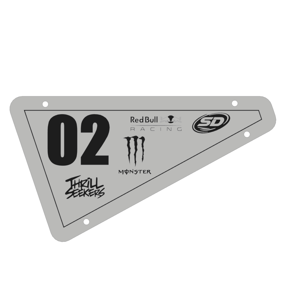 Revv1 DRT Side Panel Kit – premade 3D-printed PETG