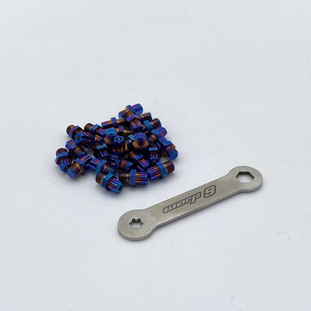 Titanium Elite Foot Peg Screws (Collective) - Spectral Designs