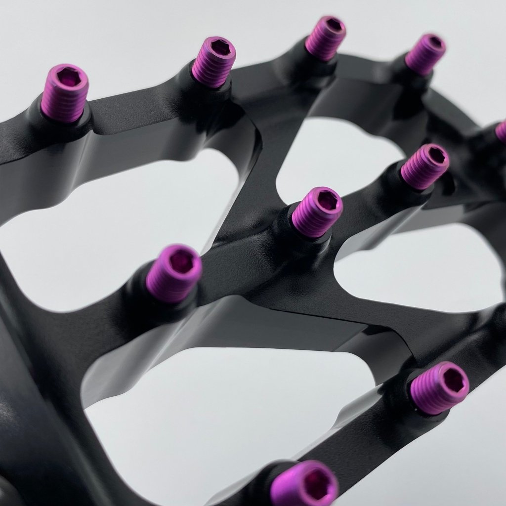 Titanium Elite Foot Peg Screws (Collective) - Spectral Designs