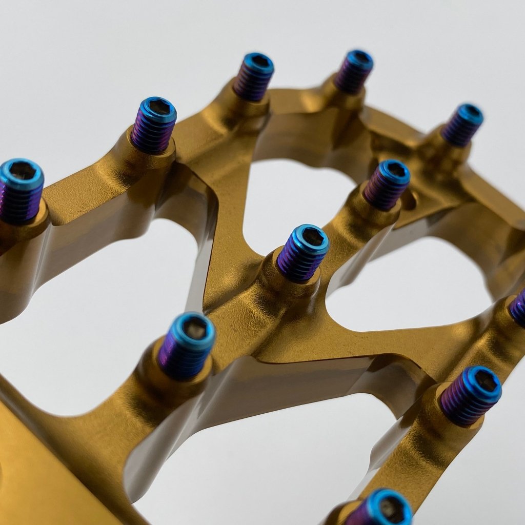 Titanium Elite Foot Peg Screws (Collective) - Spectral Designs
