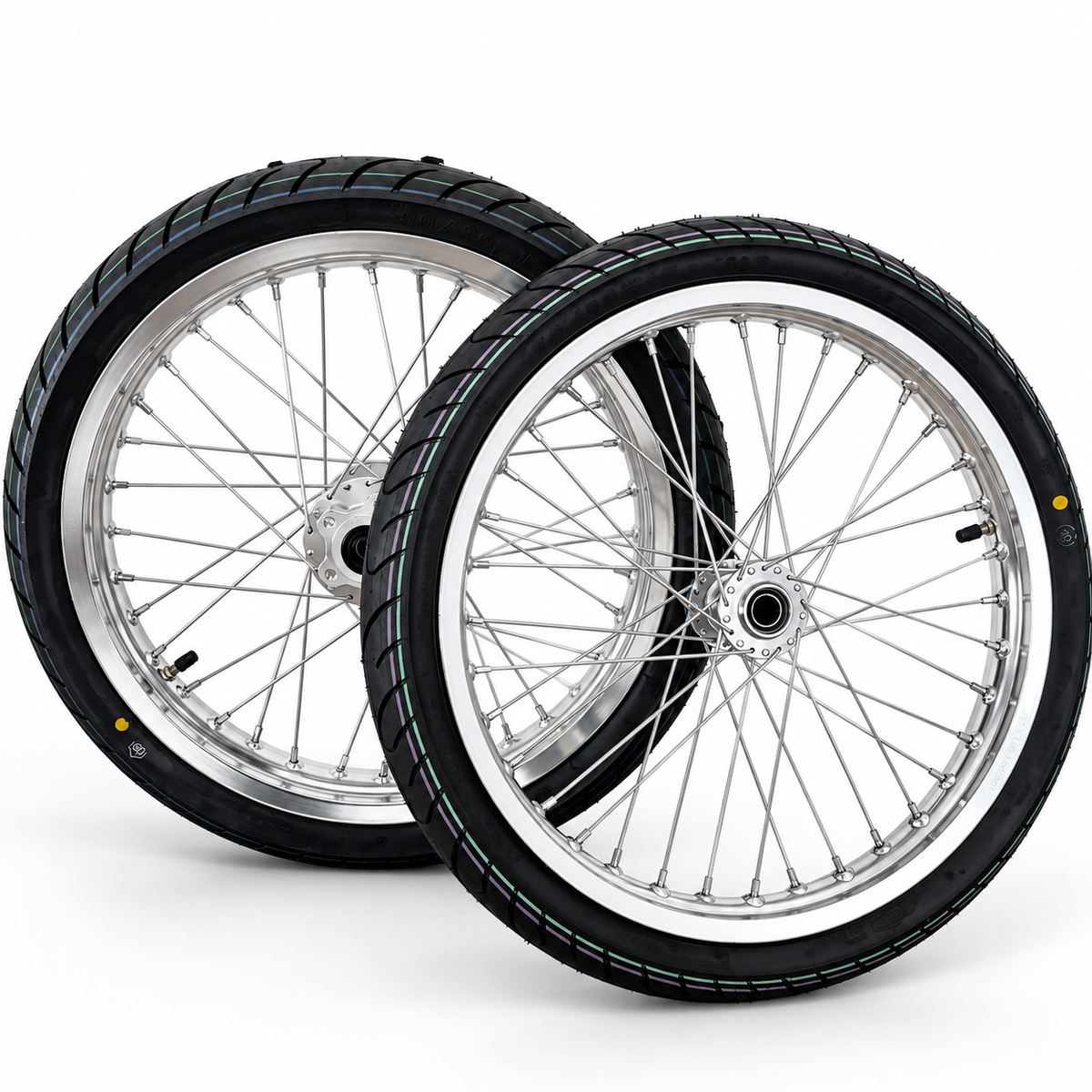 Kit Supermoto 17 pouces chromé CST - Sur-Ron LBX & E-Ride Pro