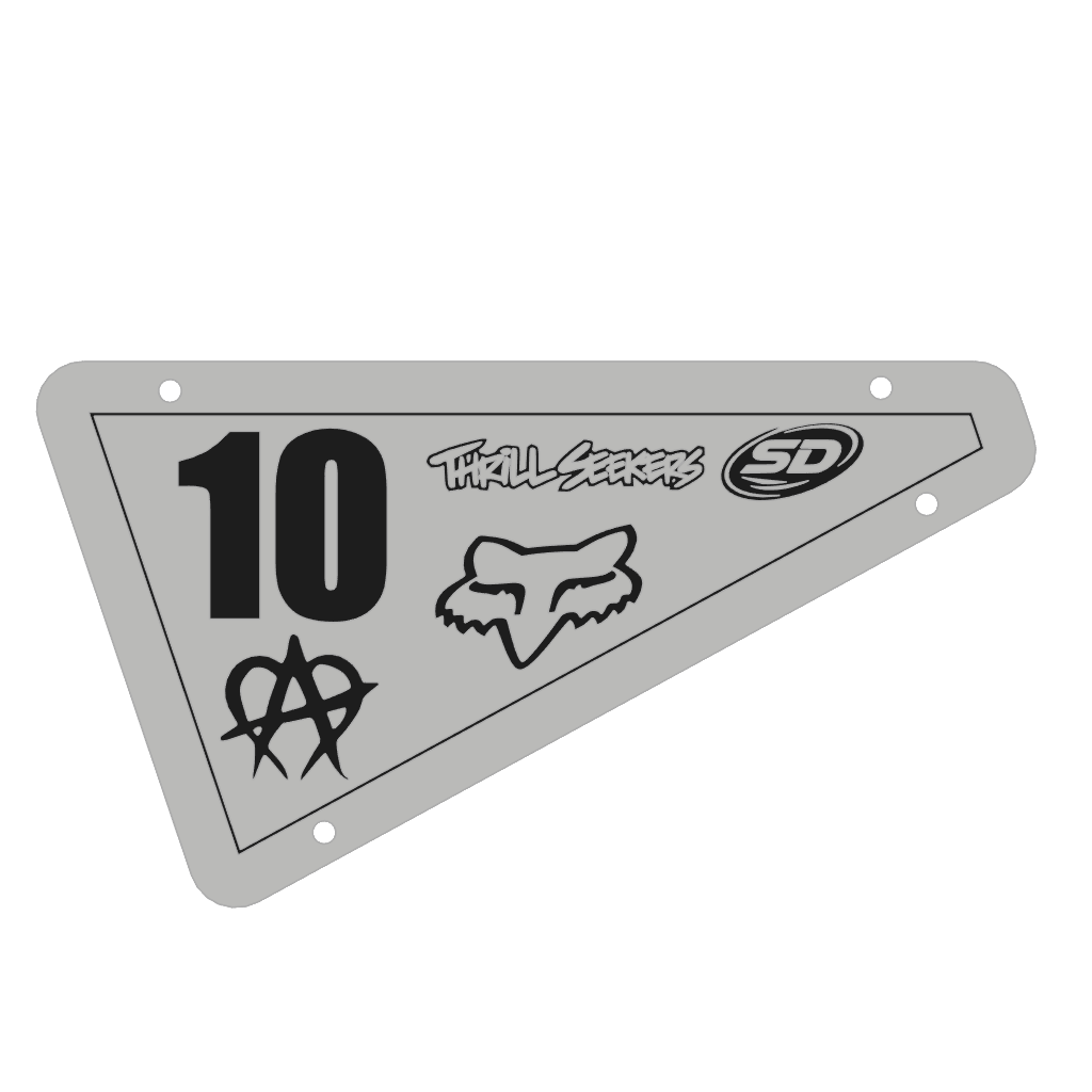 Revv1 DRT Side Panel Kit – premade 3D-printed PETG